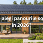 casa cu panouri fotovoltaice