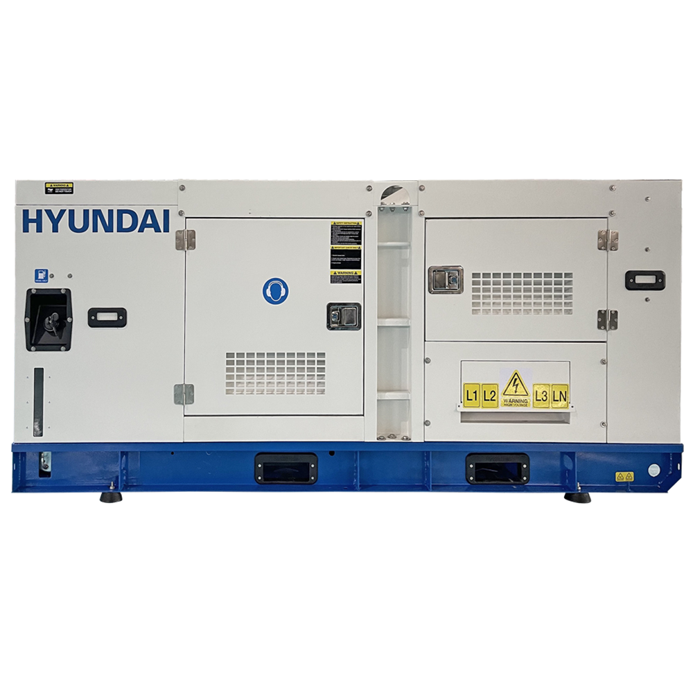 Generator de curent trifazat cu motor diesel Hyundai DHY80L