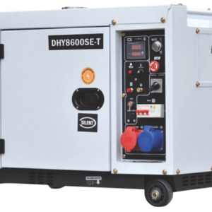 Generator de curent trifazat cu motor diesel Hyundai DHY8600SE-T