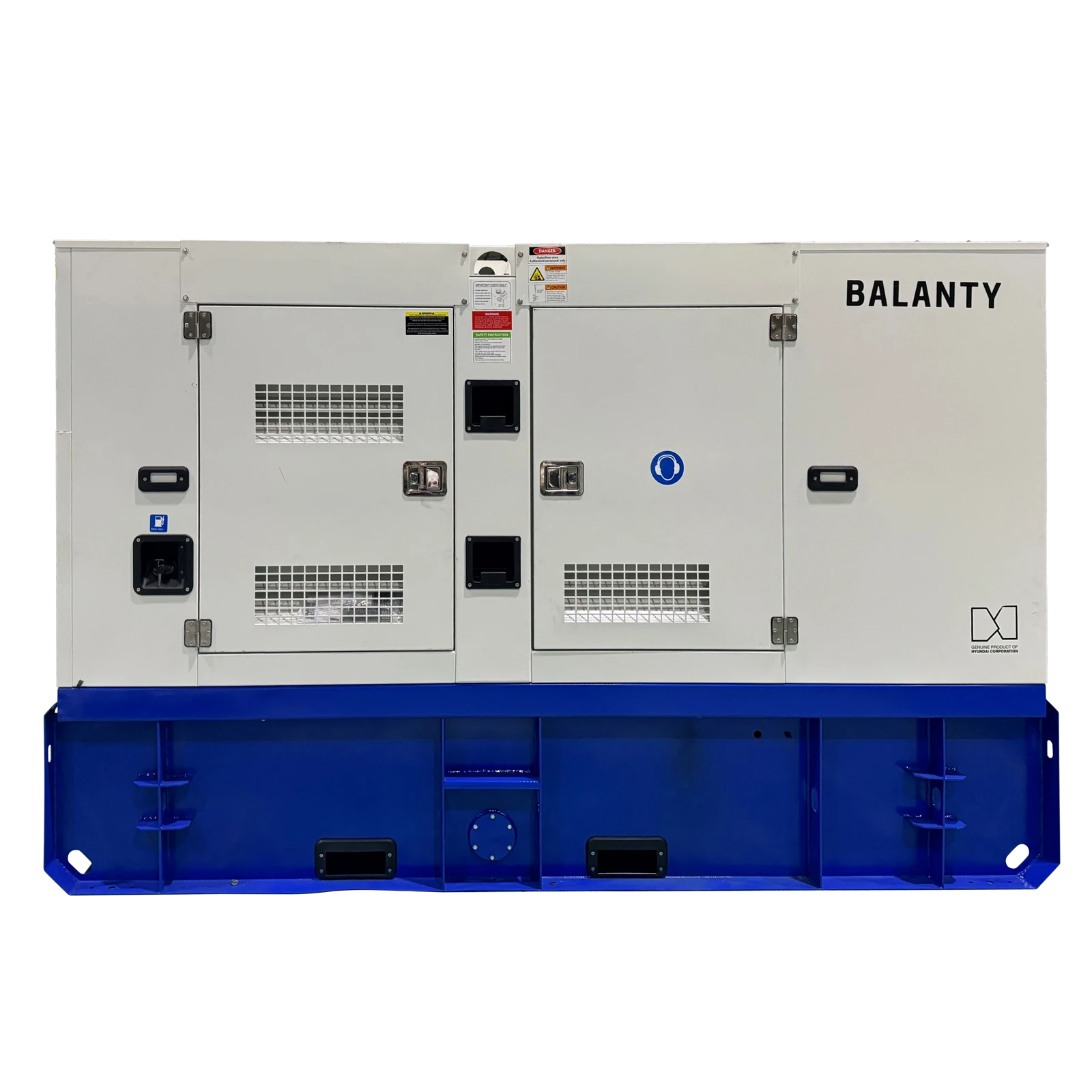 Generator de curent trifazat cu motor diesel Balanty by Hyundai HBD303S, 242 kW