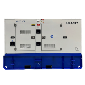 Generator de curent trifazat cu motor diesel Balanty by Hyundai HBD220S, 176 kW