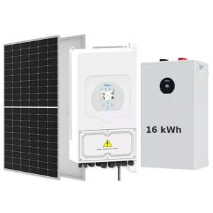 Sistem Fotovoltaic 10 kW DEYE Monofazic cu Acumulator 16 kW LFP – montaj echipe proprii + dosar prosumator incluse