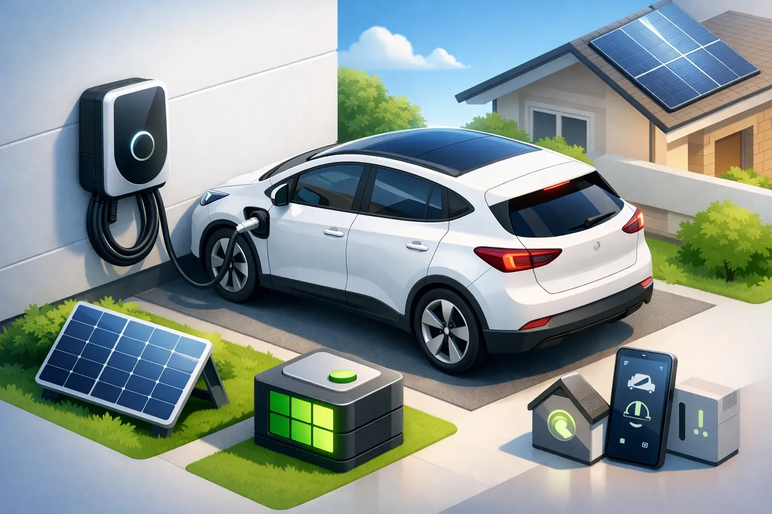 Cum alegi o stație încărcare mașină electrică acasă