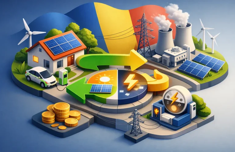 Ghid compensare energie prosumator în România