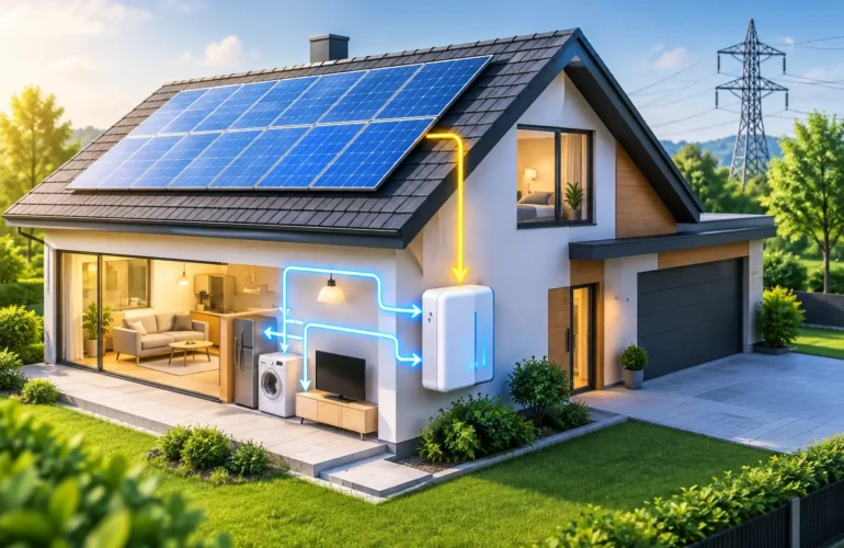 Beneficii ale stocării energiei pentru casă