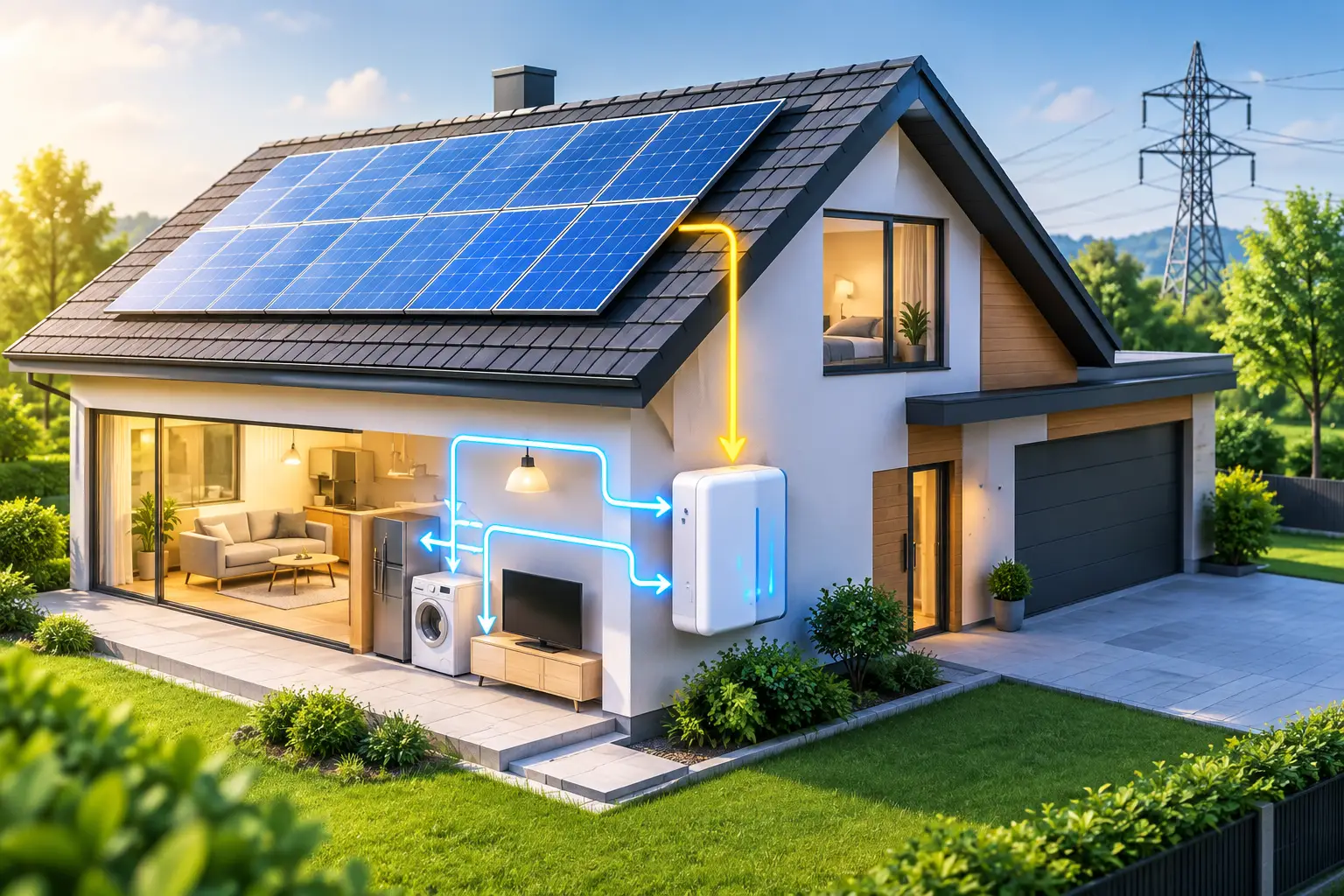 Beneficii ale stocării energiei pentru casă