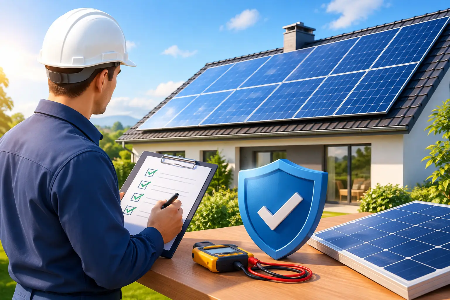 Garanție panouri fotovoltaice - ce verifici