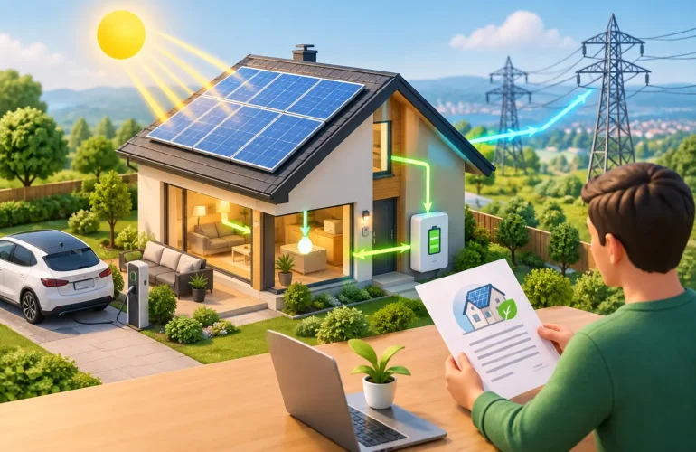 Ghid contract energie prosumator pentru acasă