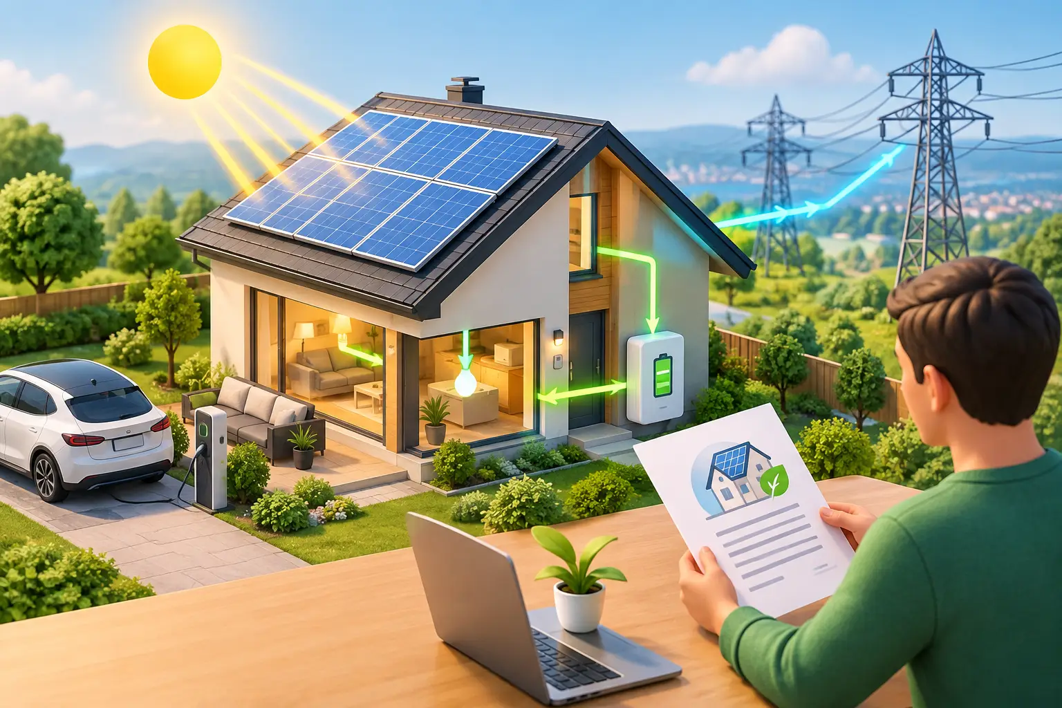 Ghid contract energie prosumator pentru acasă