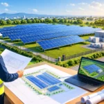Ghid de proiectare parc fotovoltaic comercial