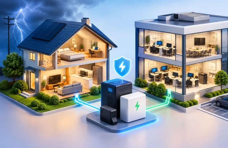 Soluții pentru căderi electrice acasă și la firmă